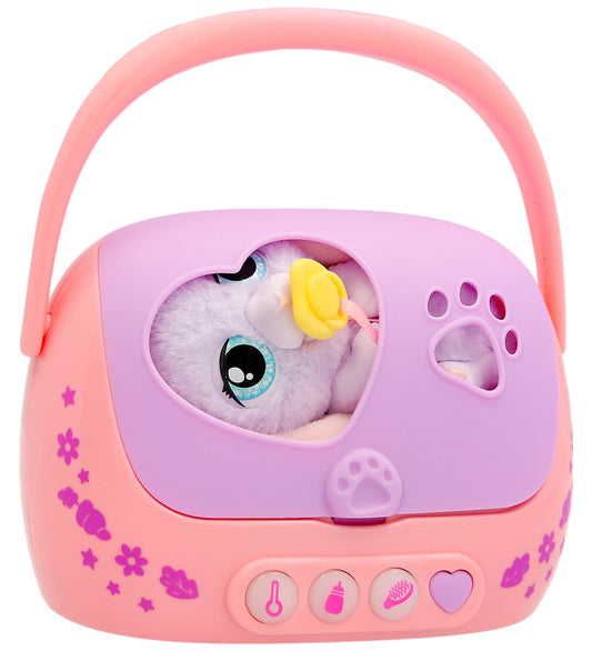 Baby Paws Interactief Knuffel - 14 cm - Net geboren Bunny - Baby Paws - OneSize - Knuffels