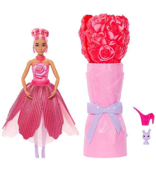 Barbie Pop - 32 cm - Petal Pop - Inwisselen Rose - Barbie - OneSize - Poppen