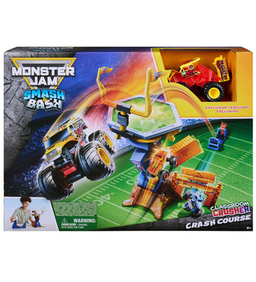 Monster Jam Speelset - Smash & Bash - Spoedcursus - Monster Jam - OneSize - Racebanen