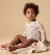 Lil' Atelier Romper l/s - NbmLayo - Slijm - Coconut Melk/Rhino - Lil Atelier - 74 - Rompers Lange Mouw