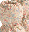 Wheat Overschoenen m. Fleece - PU - Como - Bloemen Eend Schelpen - Wheat - 12-24 mnd - Overschoenen