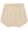 Wheat Babyshort - Gebreid/Pointelle - Dua - Sandshell White Flow - Wheat - 62 - Babyshorts