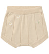 Wheat Babyshort - Gebreid/Pointelle - Dua - Sandshell White Flow - Wheat - 1½ jaar (86) - Babyshorts