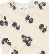 The New Romper l/s - Rib - TnsbSylvan - Gardenia AOP - The New - 68 - Rompers Lange Mouw