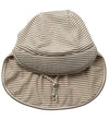 Sofie Schnoor Zonnehoed - SisiKB - Warm Stone Stripe - Sofie Schnoor - 4-9 mnd - Zwemhoedjes
