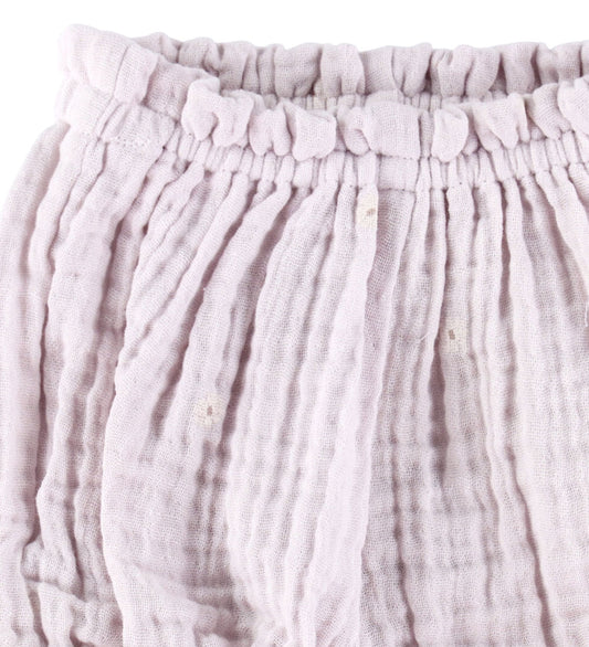 Wheat Babyshort - Mousseline - Angie - Purple Light Bloemen - Wheat - 1 jaar (80) - Babyshorts