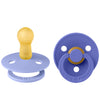 BIBS Colour Fopspenen - Maat 2 - Rond - 2-pack - Hush/Grape - BIBS - 6-18 mnd - Fopspenen