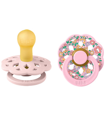BIBS x Liberty Bohemen Fopspenen - Maat 1 - Rond - 2-pack - Osca - BIBS - 0-6 mnd - Fopspenen