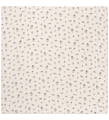 Elodie Details Wikkeldoek - 80x80 cm - Bamboe - Garden Leo's Res - Elodie Details - OneSize - Wikkeldoeken