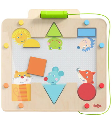 HABA Magnetisch Bordspel - Vario Vormen - HABA - OneSize - Magnetisch speelgoed