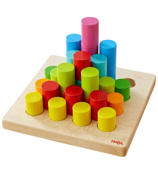 HABA Blokken - Hout - Steckspiel Zylinder - 41 stk - HABA - OneSize - Blokken