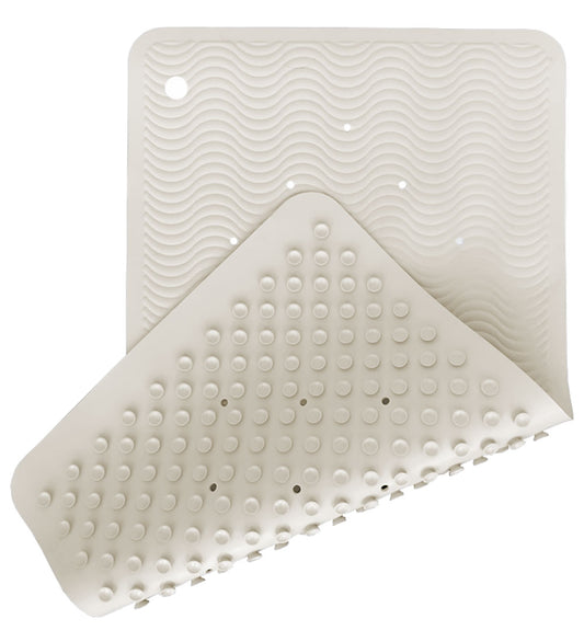 Hevea Douchemat - Natuurlijk Rubber - 55x32 cm - Baby - Marble - Hevea - OneSize - Douchematten
