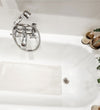 Hevea Douchemat - Natuurlijk Rubber - 55x32 cm - Baby - Marble - Hevea - OneSize - Douchematten