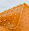 Hevea Douchemat - Natuurlijk Rubber - 52x52 cm - Wave Square - N - Hevea - OneSize - Douchematten