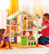 Hape Poppenhuis - 74 cm - Huis voor alle seizoenen - Hape - OneSize - Poppenhuizen