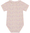 Minymo Romper s/s - AOP - Vanilla Ice - Minymo - 68 - Rompers Korte Mouw
