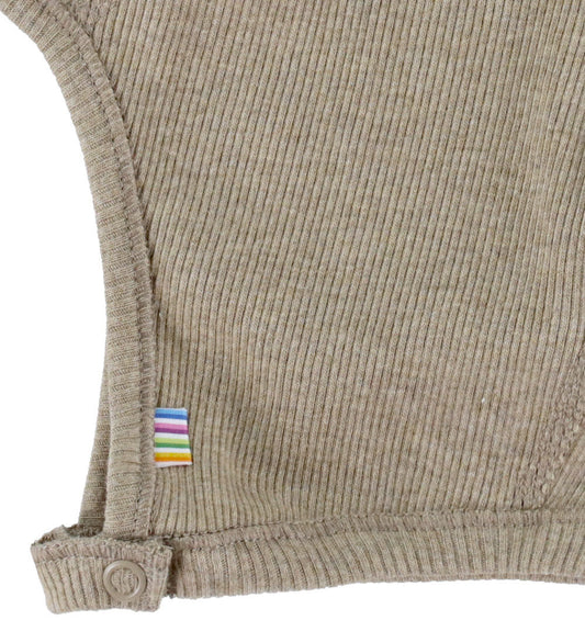 Joha Babymuts - Rib - Donker Beige - Joha - 37 cm - Babymutsen