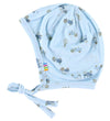Joha Babymuts - Bamboe - Lichtblauw m. Tractors - Joha - 41 cm - Babymutsen
