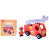 Hape Brandweerwagen - Het Brullende vier Truck m. Geluid - Hape - OneSize - Auto´s