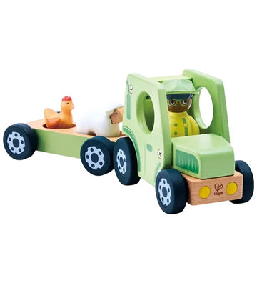 Hape Tractor - Het gerommel Tractor m. Geluid - Hape - OneSize - Tractors