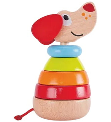 Hape Activiteitenspeelgoed - Pepe Sound Stacker - Hape - OneSize - Activiteitenspeelgoed
