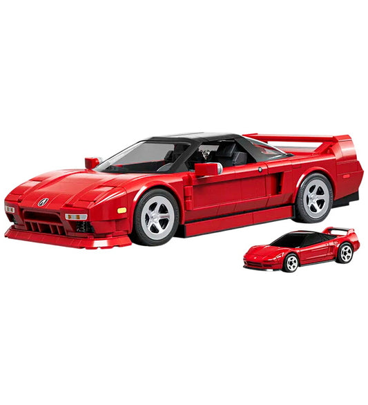 Hot Wheels Brick Shop Set - Elite Series - '90 Acura NSX - 876 D - Hot Wheels - OneSize - Blokken