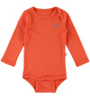 Katvig Romper l/s - Rood - Katvig - 74 - Rompers Lange Mouw