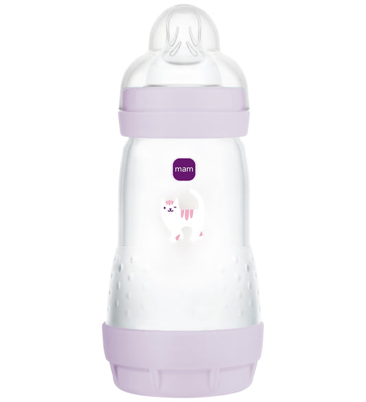 Mam Babyflesje - Easy Start Anti-colic - 260ml - Paars - MAM - OneSize - Babyflesjes