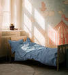 Juna Beddengoed - Junior - Daisy - Lichtblauw m. Bloemen - Juna - Julinor - Beddengoed - Junior