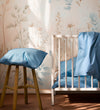 Juna Beddengoed - Baby - Daisy - Lichtblauw m. Bloemen - Juna - Baby - Beddengoed - Baby