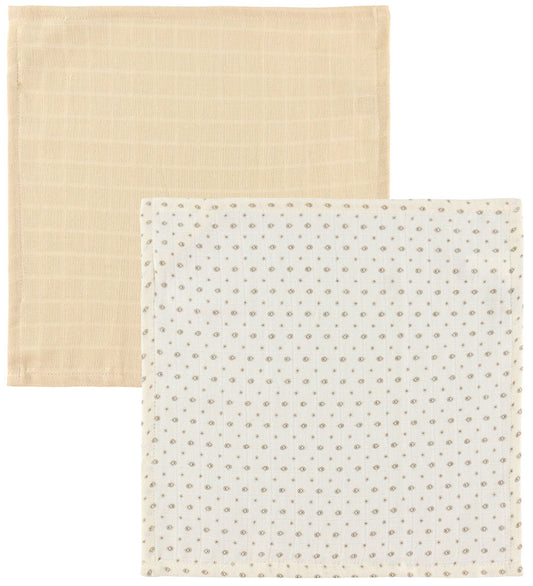 Cam Cam Washanden - Mousseline - 4-pack - Lijsterbes - Cam Cam - OneSize - Washandjes