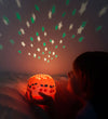 A Little Lovely Company Projectielamp - 14x9 cm - Kersen - A Little Lovely Company - OneSize - Nachtlampen