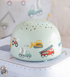 A Little Lovely Company Projectielamp - 14x9 cm - Voertuigen - A Little Lovely Company - OneSize - Nachtlampen
