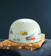 A Little Lovely Company Projectielamp - 14x9 cm - Voertuigen - A Little Lovely Company - OneSize - Nachtlampen