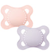 Mam Fopspenen - Original - 2-pack - 0-6 mnd. - Licht roze/Lila - MAM - OneSize - Fopspenen