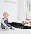 BabyDan Puzelmat - 90x90 cm - Zwart - BabyDan - OneSize - Puzelmatten