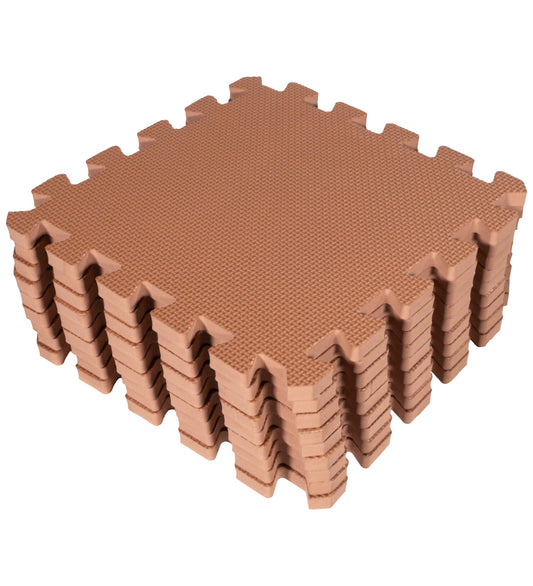 BabyDan Puzelmat - 90x90 cm - Mocca - BabyDan - OneSize - Puzelmatten