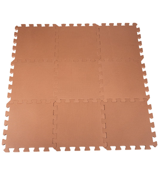BabyDan Puzelmat - 90x90 cm - Mocca - BabyDan - OneSize - Puzelmatten