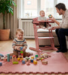 BabyDan Puzelmat - 90x90 cm - Warm Rose - BabyDan - OneSize - Puzelmatten