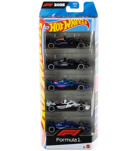 Hot Wheels Auto's - 5-pack - F-1 Racing 2026 - 1:64 - Hot Wheels - OneSize - Auto´s