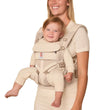 Ergobaby Voetenzak - Omni Classic+ Mesh - Lichtgevend Ivory - Ergobaby - OneSize - Draagzakken