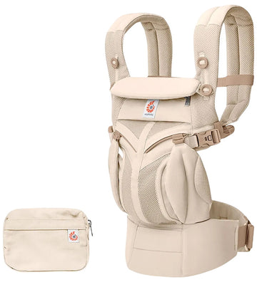 Ergobaby Voetenzak - Omni Classic+ Mesh - Lichtgevend Ivory - Ergobaby - OneSize - Draagzakken
