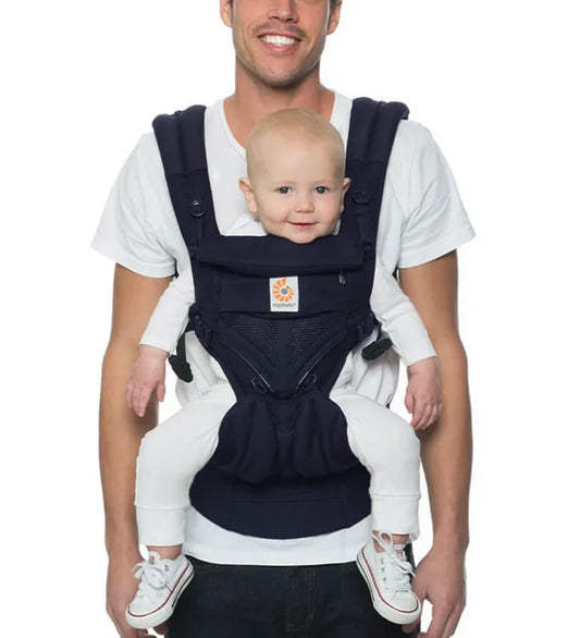 Ergobaby Voetenzak - Omni Classic+ Mesh - Midnight Blue - Ergobaby - OneSize - Draagzakken