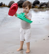 Dantoy Zandspeelgoed - 4 Onderdelen - Schip/Emmer - Rood - Dantoy - OneSize - Zandspeelgoed