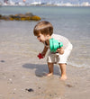 Dantoy Zandspeelgoed - 4 Onderdelen - Schip/Emmer - Groen - Dantoy - OneSize - Zandspeelgoed