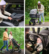 Bebeconfort Buggy/Kinderwagen/Autostoel - Haze Trio Lux - Getint - Bebeconfort - OneSize - Buggy's