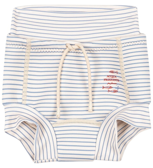 Konges Sløjd Zwemluier - Neopreen - Bobbi - Stripe Blue - Konges Sløjd - 6-12 mnd - Zwemluiers