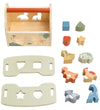 Kinder and Kids Vormenstoof - Hout - Dinosaurus Huis - Kinder and Kids - OneSize - Vormenstoven