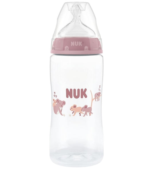Nuk Babyflesje - First Choice - 300 ml - Koala - Roze - Nuk - OneSize - Babyflesjes