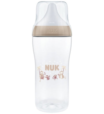 Nuk Babyflesje - Perfecte Match - 360 ml - Monkey - Beige - Nuk - OneSize - Babyflesjes